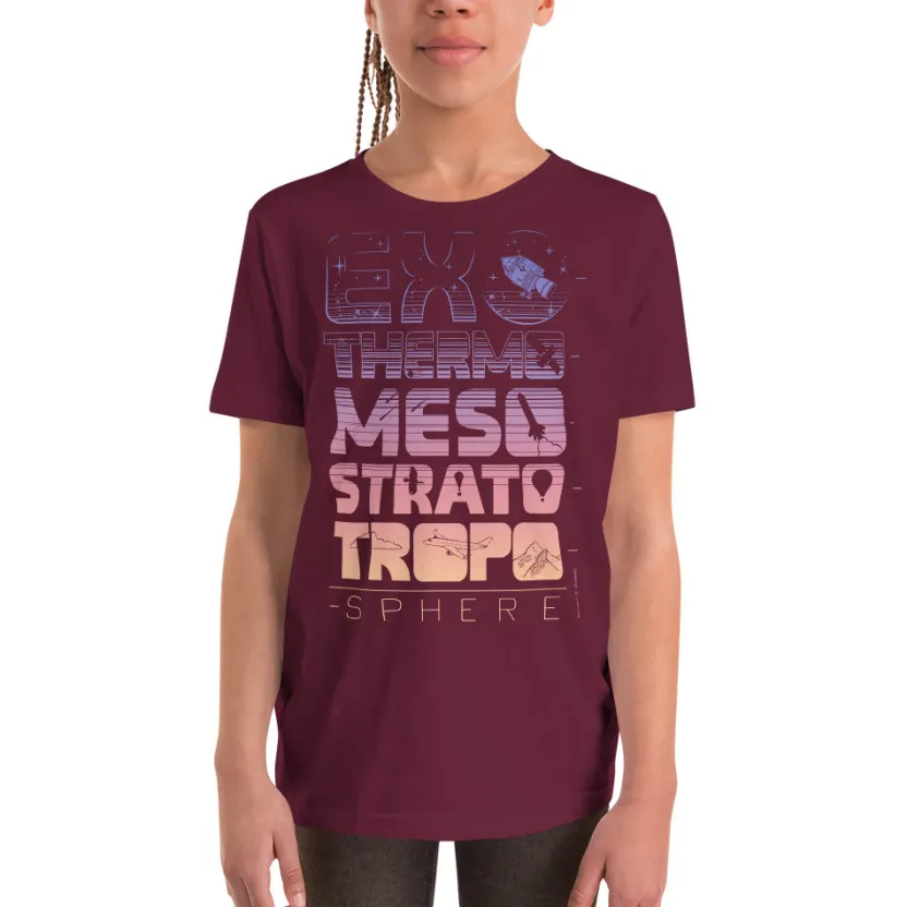 Cognitive Surplus Above the Earth Youth Graphic Tee* Youth Graphic Tees | Geology + Earth Science