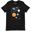 Cognitive Surplus Across the Solar System Graphic Tee* Unisex Graphic Tees | Astronomy