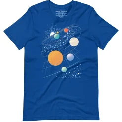 Cognitive Surplus Across the Solar System Graphic Tee* Unisex Graphic Tees | Astronomy