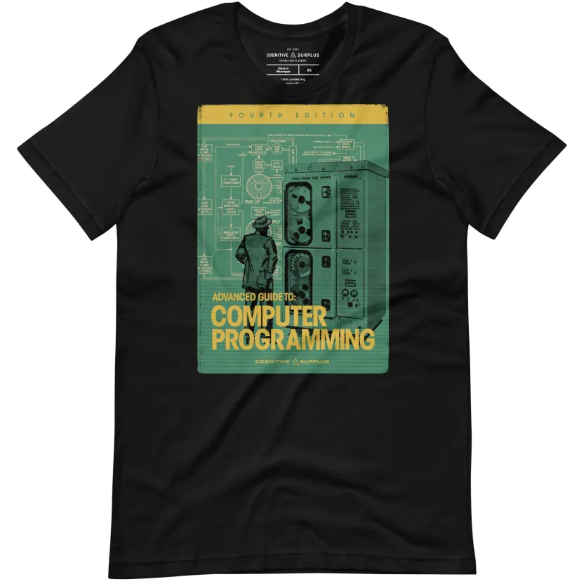 Cognitive Surplus Advanced Computer Programming Graphic Tee* Unisex Graphic Tees | Computer Science