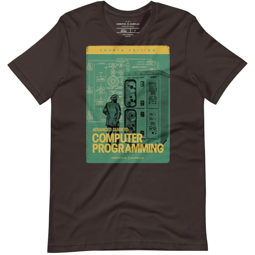 Cognitive Surplus Advanced Computer Programming Graphic Tee* Unisex Graphic Tees | Computer Science