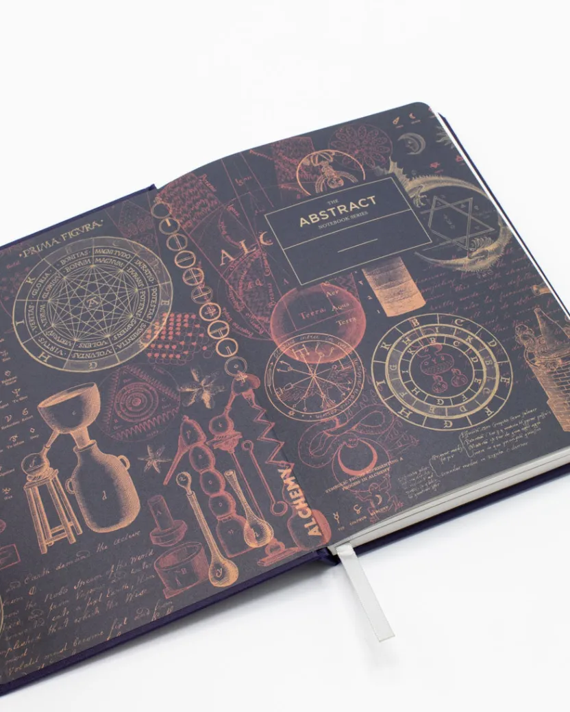 Cognitive Surplus Alchemy A5 Hardcover Notebook - Dotted Lines | * The Abstract | Chemistry