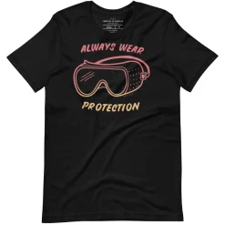 Cognitive Surplus Always Wear Protection - Lab Goggles Graphic Tee* Unisex Graphic Tees | Chemistry