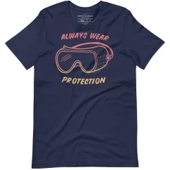 Cognitive Surplus Always Wear Protection - Lab Goggles Graphic Tee* Unisex Graphic Tees | Chemistry