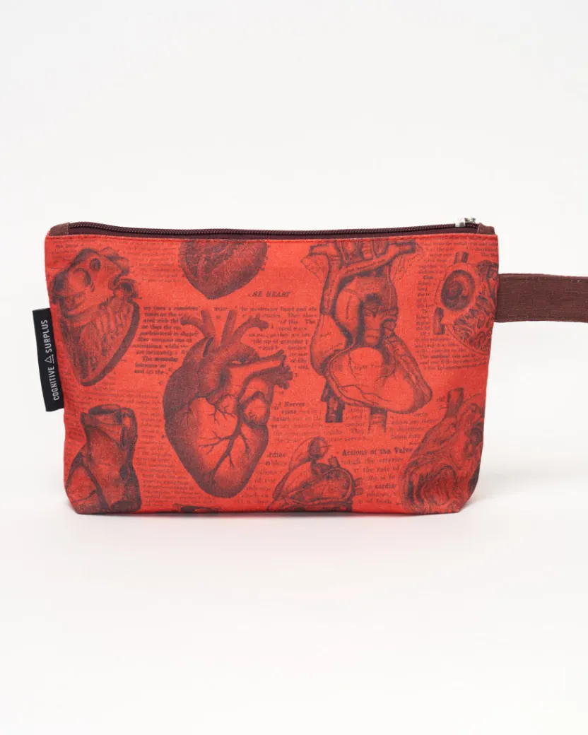 Cognitive Surplus Anatomical Heart Pencil Bag* Pencil Bags | Medicine