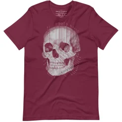Cognitive Surplus Anatomical Skull Graphic Tee* Unisex Graphic Tees | Medicine