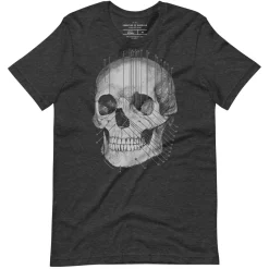 Cognitive Surplus Anatomical Skull Graphic Tee* Unisex Graphic Tees | Medicine