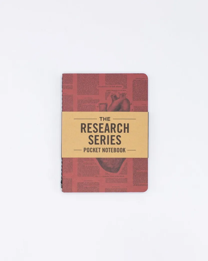 Cognitive Surplus Anatomy Pocket Notebooks Set of 4* The Research | Medicine