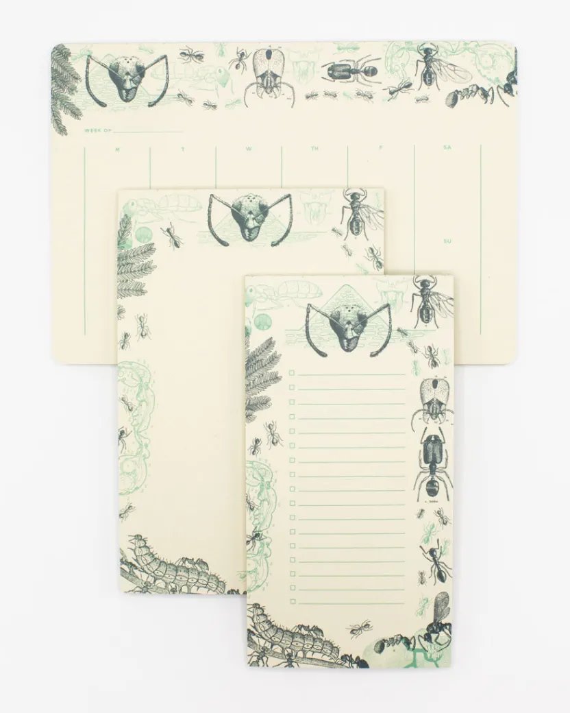 Cognitive Surplus Ant Notepads - Entomology Market Pad | * Notepads | Entomology