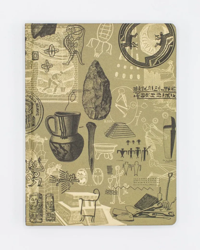 Cognitive Surplus Archaeology Notebook - Hardcover | Dot Grid Journal* The Hypothesis | Geology + Earth Science