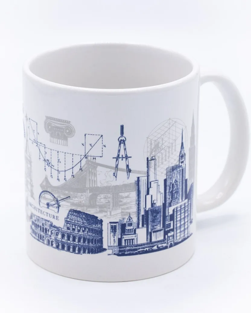 Cognitive Surplus Architecture Mug 20 oz | Physics Gift* Mugs | Physics