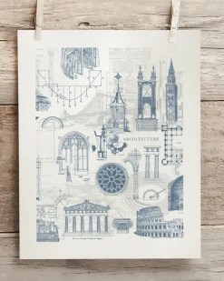 Cognitive Surplus Architecture Museum Print | Civil Engineer Gift* Wall Art | Physics