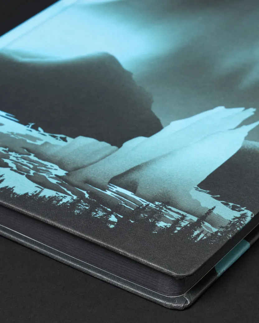 Cognitive Surplus Arctic Ice Dark Matter Notebook* Black Paper Notebooks | The Dark Matter