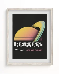 Cognitive Surplus Are we alone? Drake Equation Museum Print* Wall Art | Astronomy