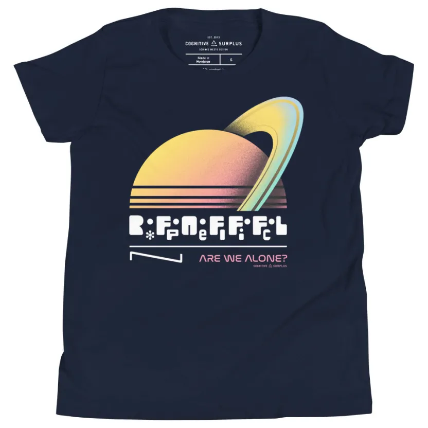 Cognitive Surplus Are We Alone? Drake Equation Youth Graphic Tee* Youth Graphic Tees | Astronomy