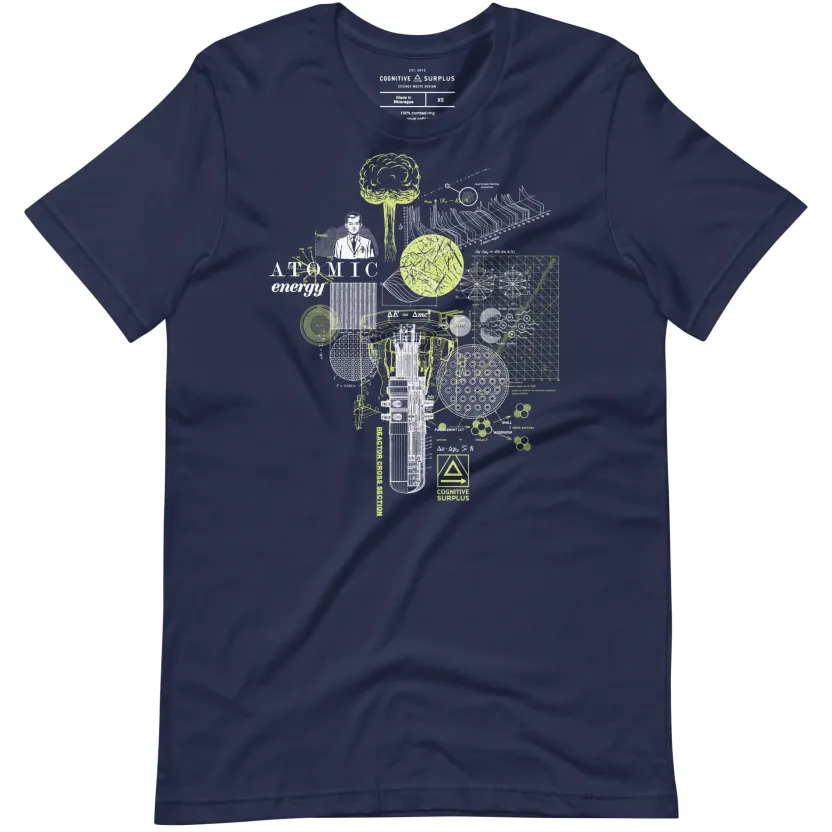 Cognitive Surplus Atomic Energy Graphic Tee* Unisex Graphic Tees | Physics