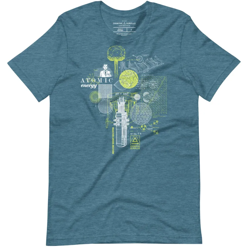 Cognitive Surplus Atomic Energy Graphic Tee* Unisex Graphic Tees | Physics