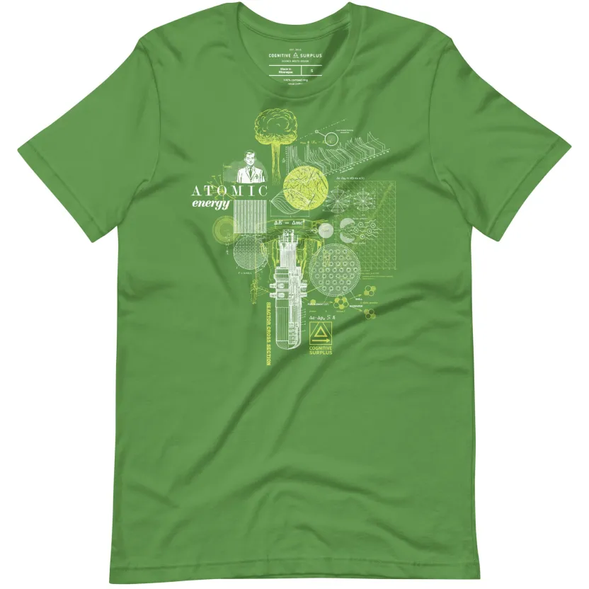 Cognitive Surplus Atomic Energy Graphic Tee* Unisex Graphic Tees | Physics