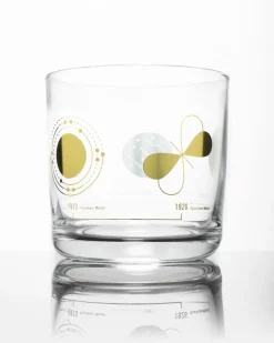 Cognitive Surplus Atomic Models Whiskey Glass - Scotch Glass | * Rocks Glasses | Physics