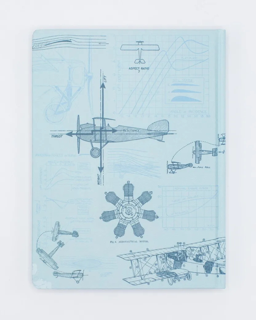 Cognitive Surplus Aviation Hardcover Notebook | Dotted Journal* The Hypothesis | Physics