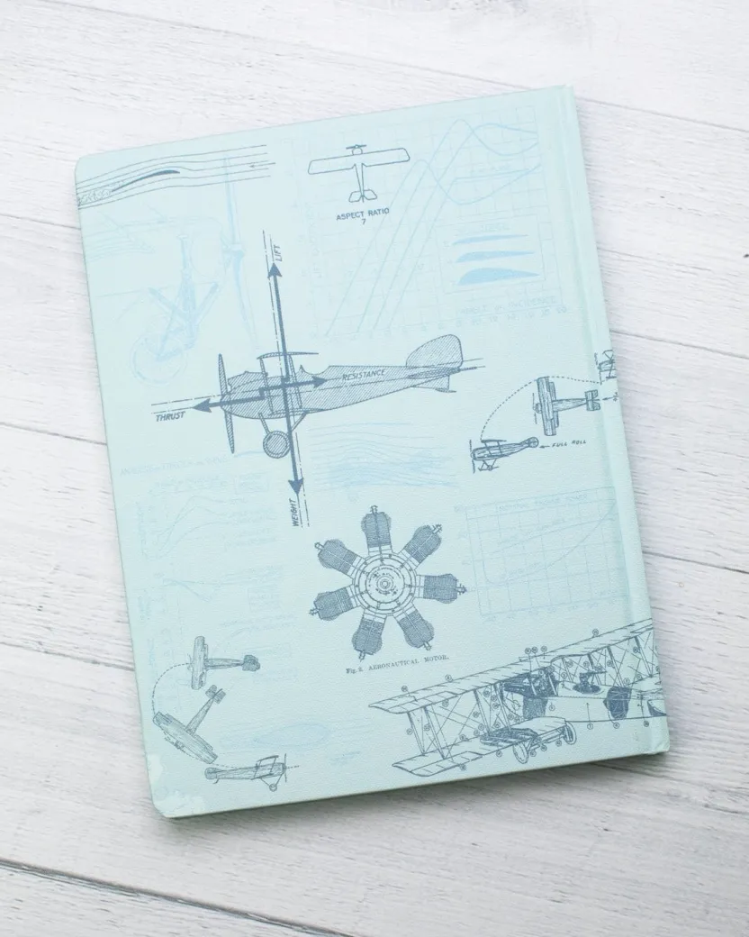 Cognitive Surplus Aviation Hardcover Notebook | Dotted Journal* The Hypothesis | Physics