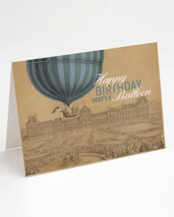 Cognitive Surplus Balloon Happy Birthday Card - Science Stationery | * Greeting Cards