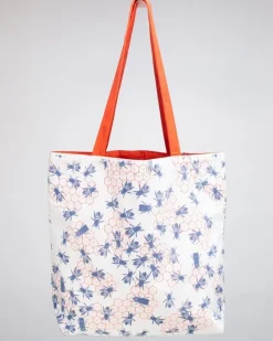Cognitive Surplus Bee Hive Shoulder Tote Bag | Reversible Tote* Tote Bags | Entomology