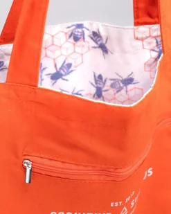 Cognitive Surplus Bee Hive Shoulder Tote Bag | Reversible Tote* Tote Bags | Entomology