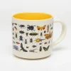 Cognitive Surplus Beetles & Butterflies Mug - Entomology Mug | * Mugs | Entomology