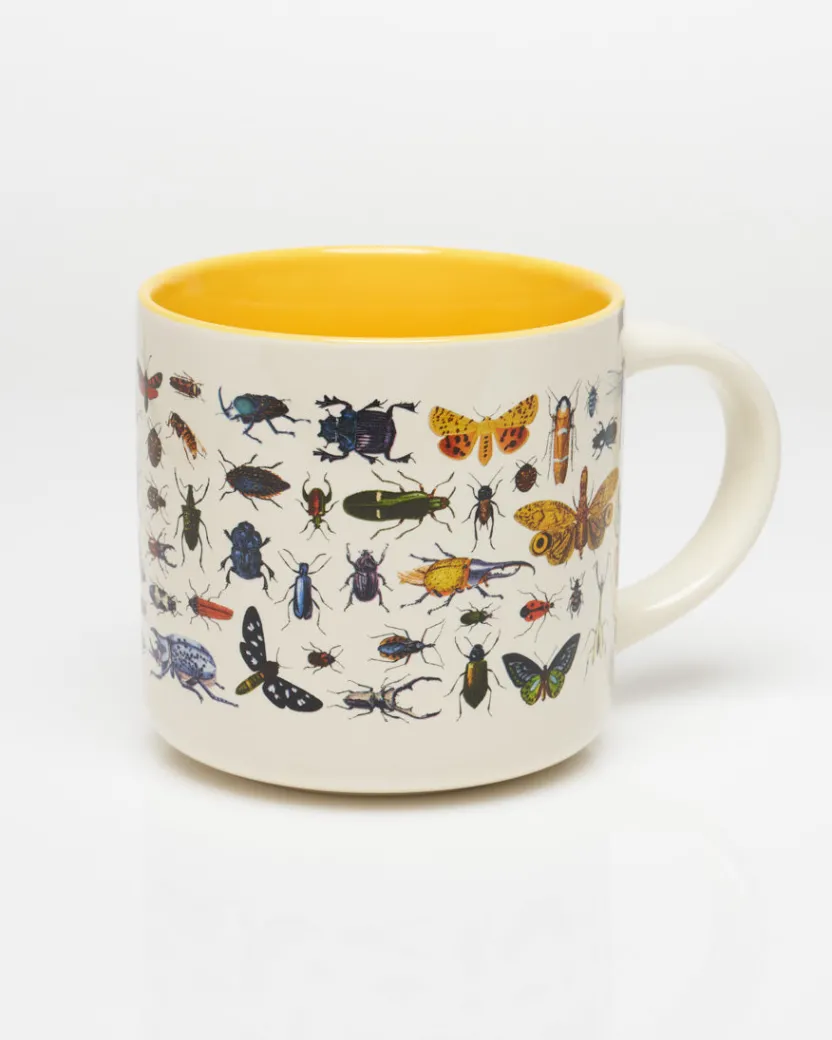Cognitive Surplus Beetles & Butterflies Mug - Entomology Mug | * Mugs | Entomology