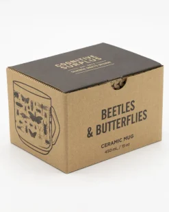 Cognitive Surplus Beetles & Butterflies Mug - Entomology Mug | * Mugs | Entomology