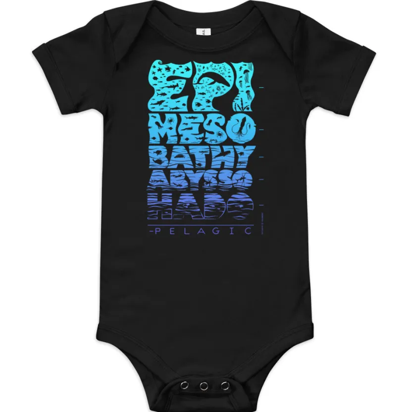 Cognitive Surplus Beneath the Waves Baby Bodysuit* Baby Bodysuits | Marine Biology