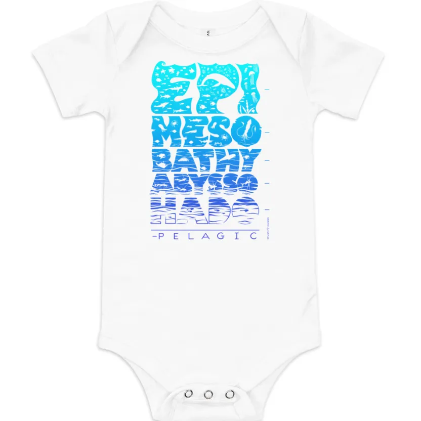 Cognitive Surplus Beneath the Waves Baby Bodysuit* Baby Bodysuits | Marine Biology