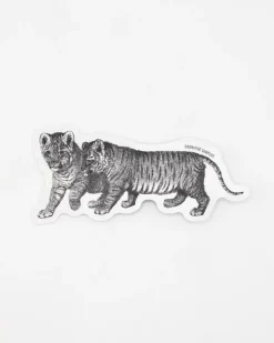 Cognitive Surplus Bengal Tiger Cubs Sticker* Stickers | Biology