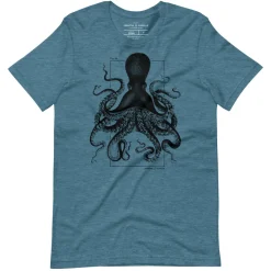 Cognitive Surplus Beware the Kraken Graphic Tee* Unisex Graphic Tees | Marine Biology