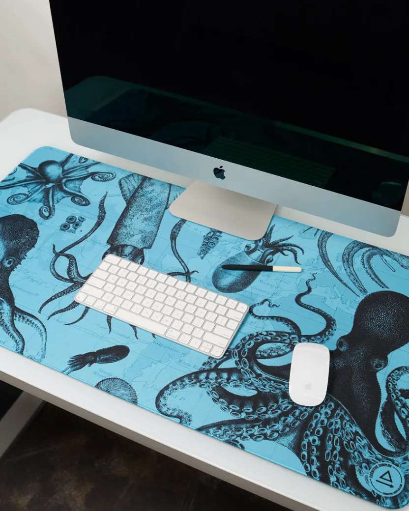 Cognitive Surplus Beware the Kraken Mouse Pad* Mouse Pads | Marine Biology
