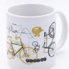 Cognitive Surplus Bike Mug 20 oz | Bicycle Mug by* Mugs | Physics