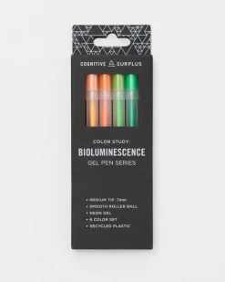 Cognitive Surplus Bioluminescence Neon Gel Pens (Pack of 6)* Pens | Biology