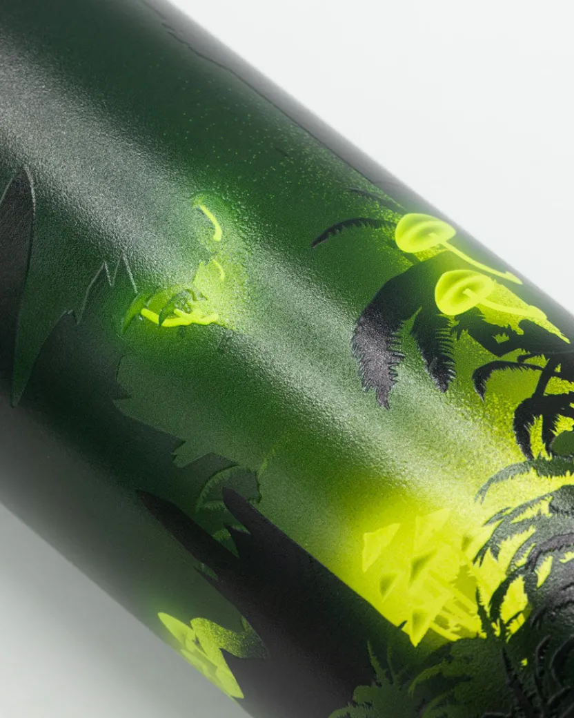 Cognitive Surplus Bioluminescent Mushrooms Stainless Steel Travel Mug | * Travel Mugs | Water Bottles