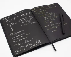 Cognitive Surplus Bioluminescent Mushrooms Dark Matter Notebook* Black Paper Notebooks | The Dark Matter