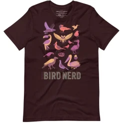 Cognitive Surplus Bird Nerd Graphic Tee* Unisex Graphic Tees | Ornithology