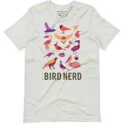 Cognitive Surplus Bird Nerd Graphic Tee* Unisex Graphic Tees | Ornithology