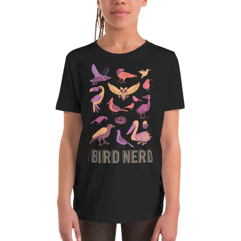 Cognitive Surplus Bird Nerd Youth Graphic Tee* Youth Graphic Tees | Ornithology