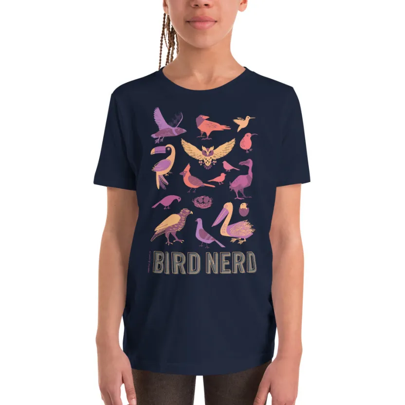 Cognitive Surplus Bird Nerd Youth Graphic Tee* Youth Graphic Tees | Ornithology