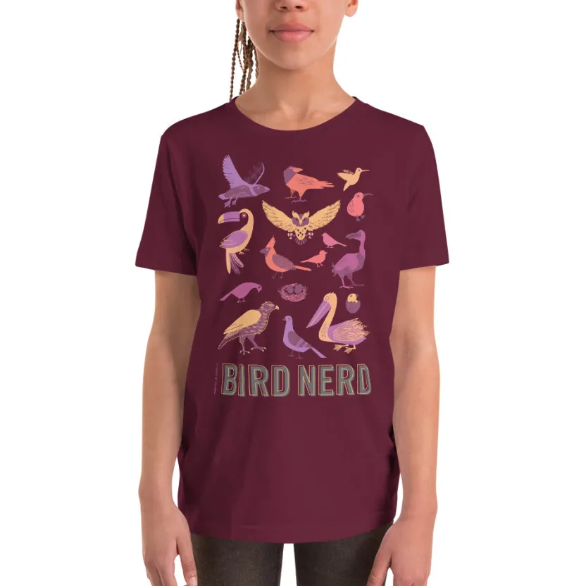 Cognitive Surplus Bird Nerd Youth Graphic Tee* Youth Graphic Tees | Ornithology