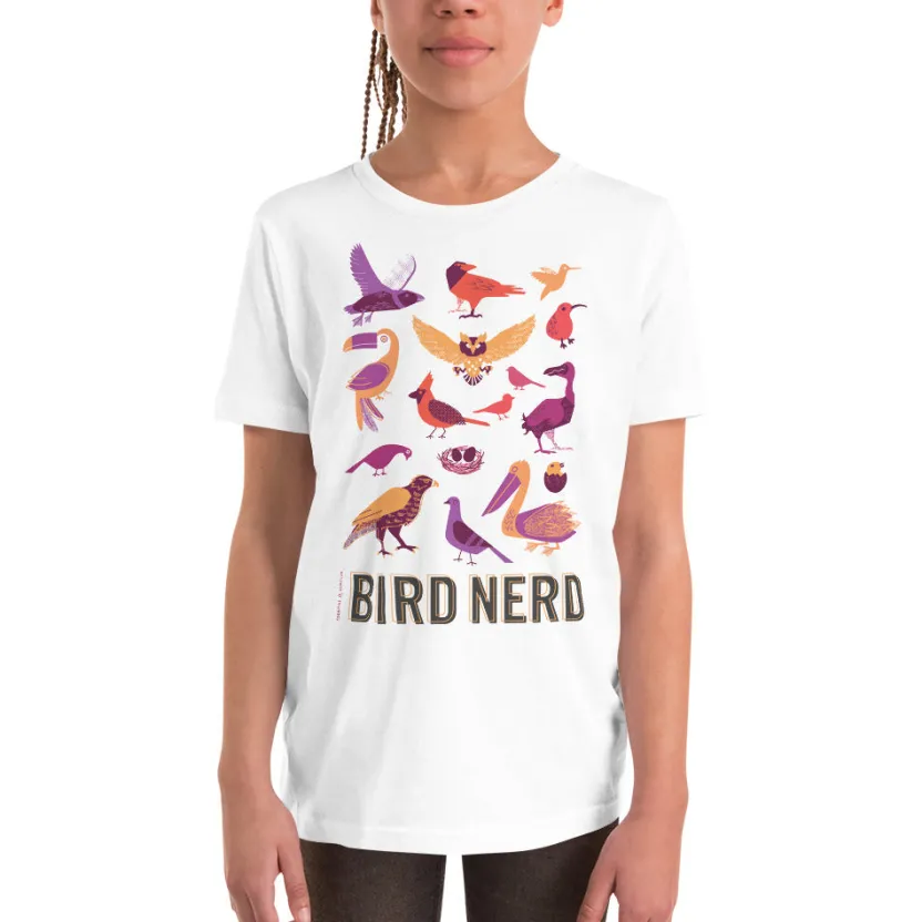 Cognitive Surplus Bird Nerd Youth Graphic Tee* Youth Graphic Tees | Ornithology