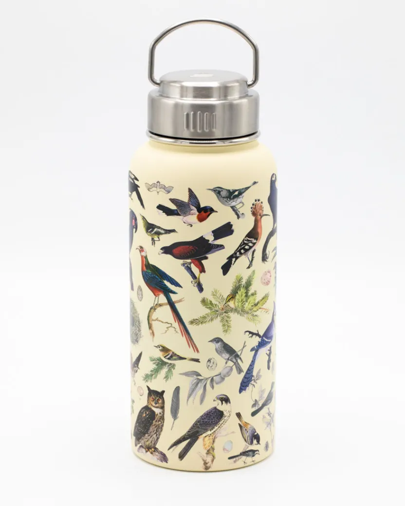 Cognitive Surplus Birds 18 oz. Stainless Steel Water Bottle / Travel Mug | * Travel Mugs | Water Bottles