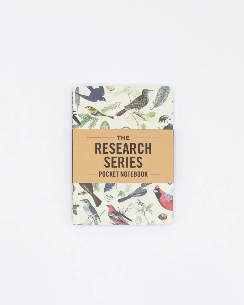 Cognitive Surplus Birds: Ornithology Pocket Notebook 4-pack* The Research | Veterinary Science