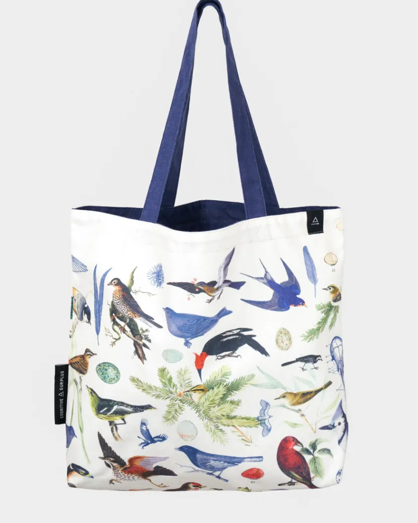 Cognitive Surplus Birds Tote Bag | Reversible Tote* Tote Bags | Ornithology