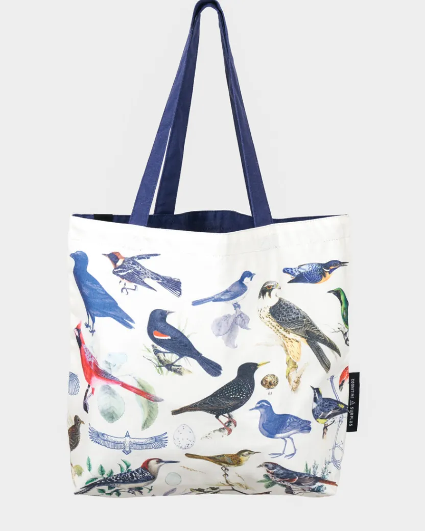 Cognitive Surplus Birds Tote Bag | Reversible Tote* Tote Bags | Ornithology